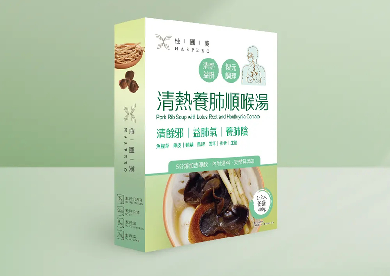 清熱養肺順喉即飲湯 400g