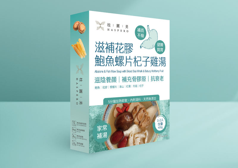 滋補花膠鮑魚螺片杞子雞湯 400g